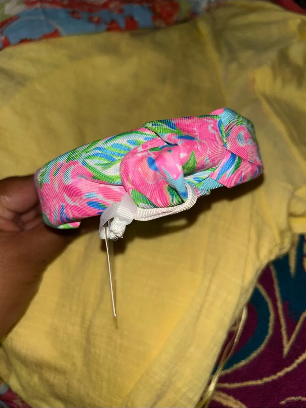 NWT Lilly Pulitzer Totally Blossom knotted headband